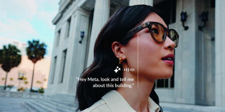 Meta Ray-Ban smart glasses with the Meta AI upgrade